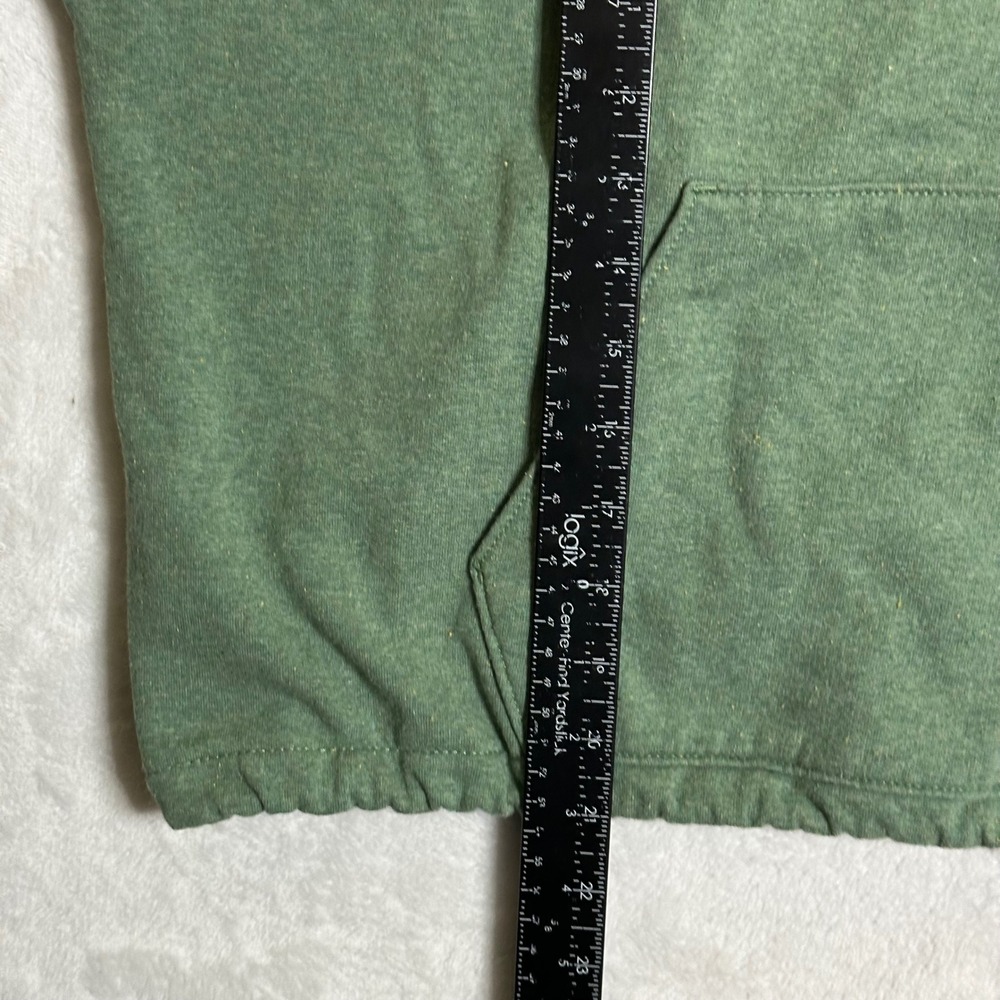 The North Face XL Green Quarter Zip Fleece Hoodie Circular Design Sustainability - Picture 11 of 11